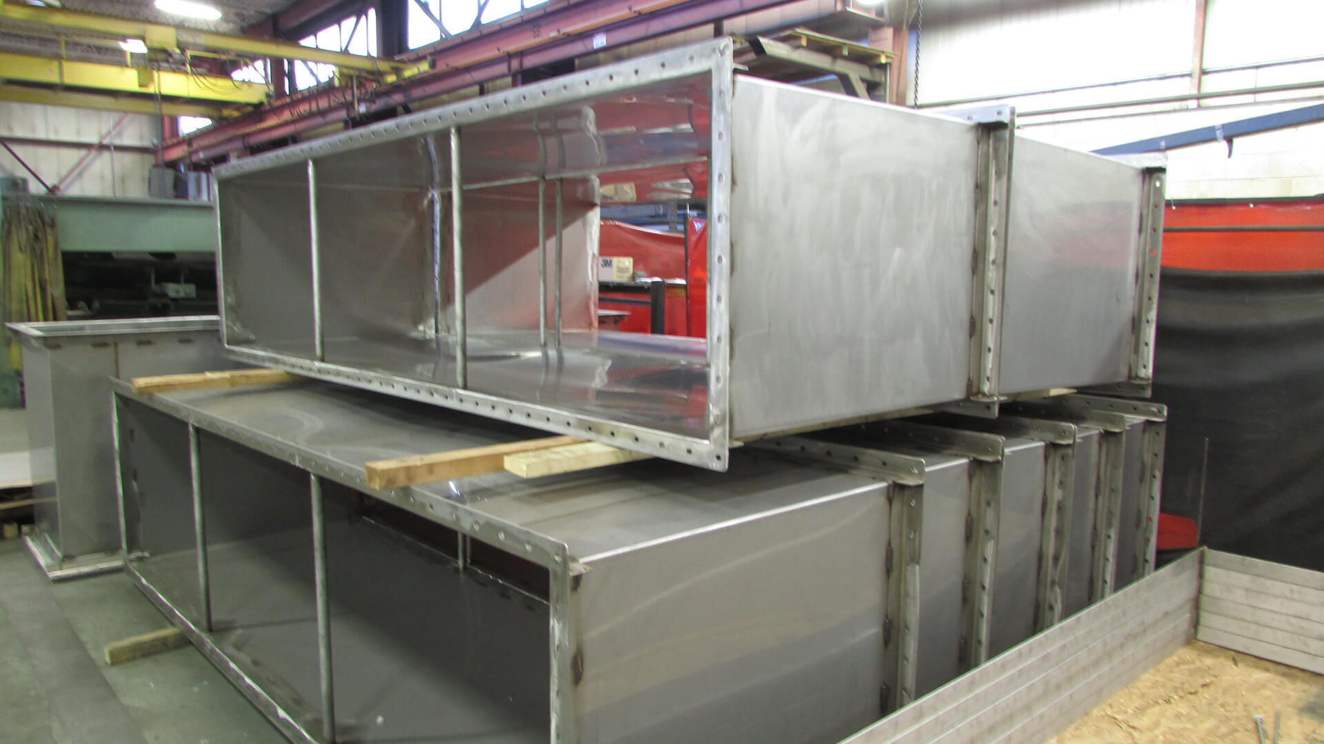 fabrication large stainless steel