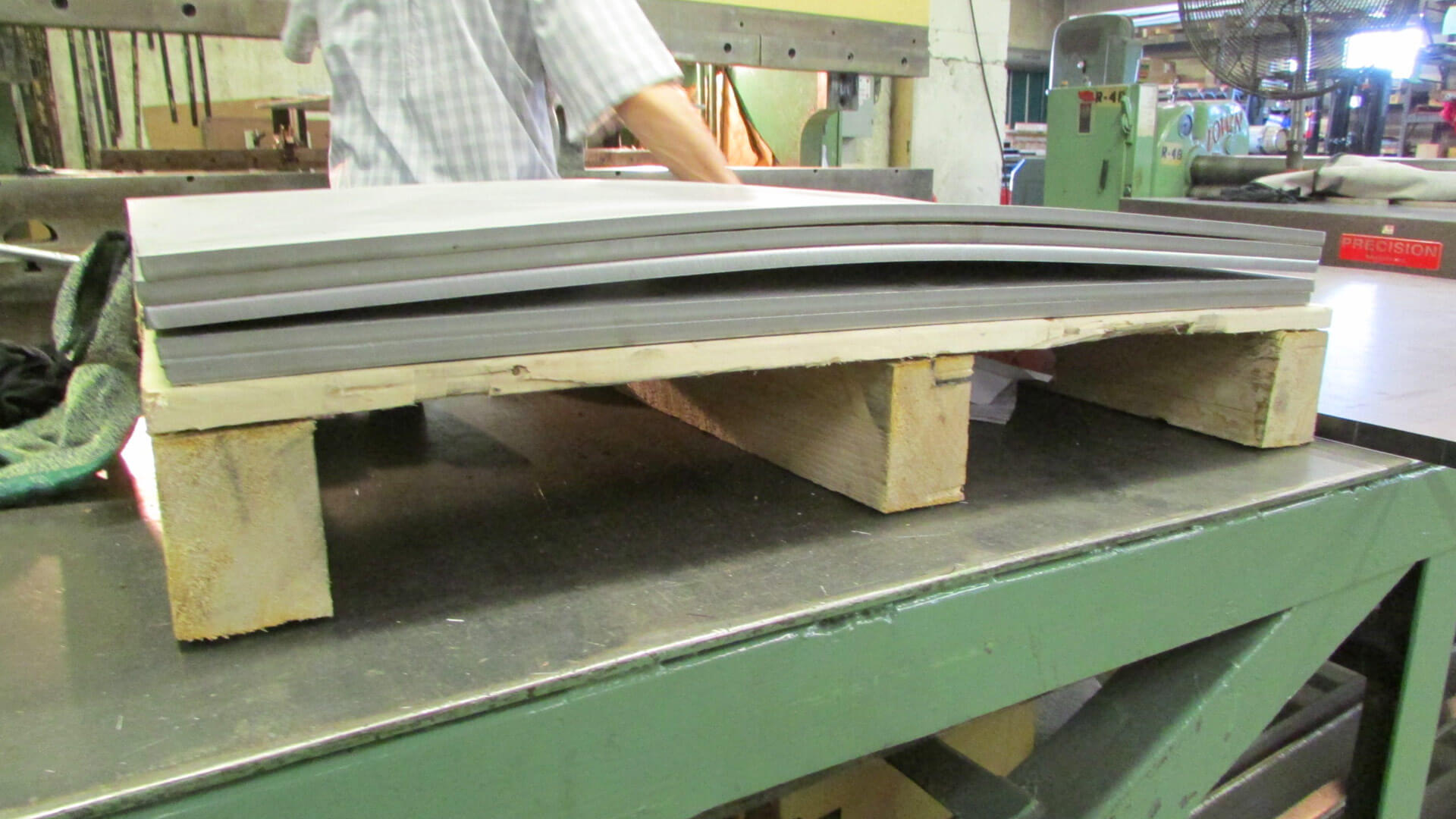 metal flattening