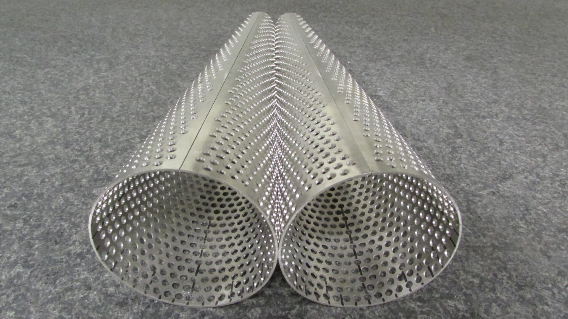 perforated-aluminum-cone-fabrication
